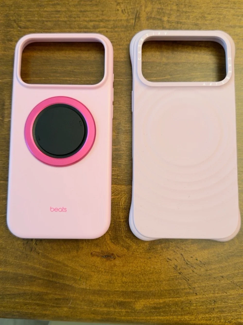 iPhone 17 Pro Max Case Bundle – Beats + OhSnap Grip & CASETiFY Pink